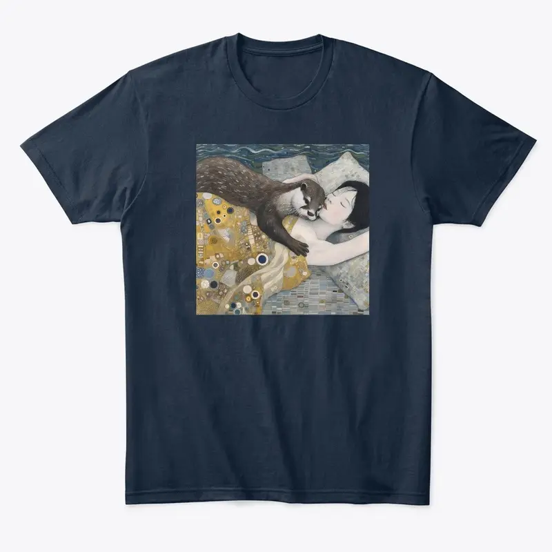 The Woman and The Otter (AI Art!)